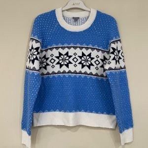 Aerie Crew Neck Christmas Winter Sweater Size S
